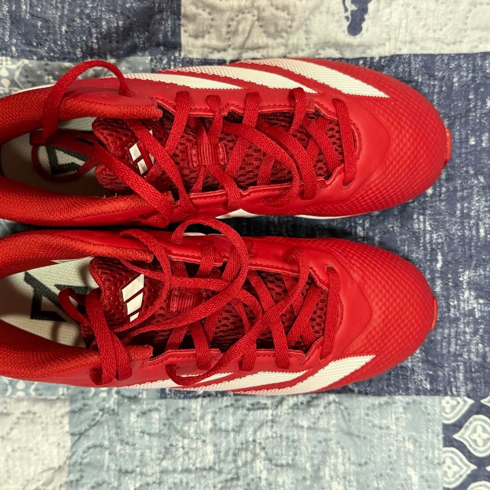 adidas Kids Red and White Sneakers